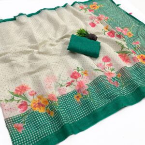 OFFICIAL LINEN SAREE KB282