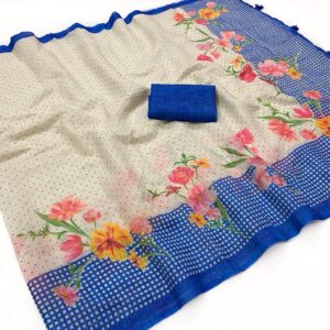 OFFICIAL LINEN SAREE KB282