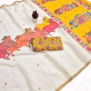 LINEN SAREE PR81
