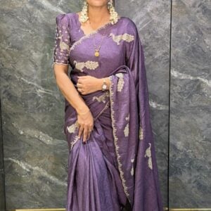 Alternative view of DESIGNER SAREE WH512