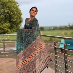 Alternative view of BANDHEJ SAREE DV443