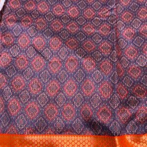 Alternative view of SYNTHETIC SAREE BG145