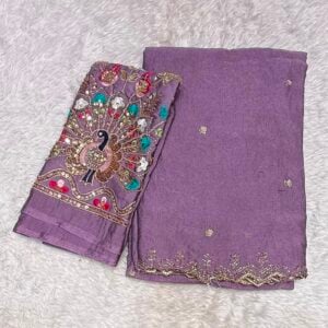 DESIGNER PARTY WEAR  SAREE FR522