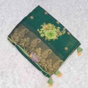 LINEN SILK SAREE KP41