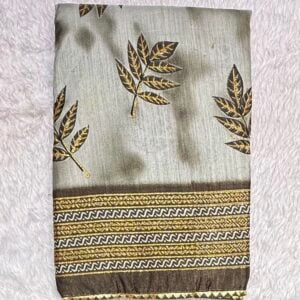 PAPER SILK SAREE VX488