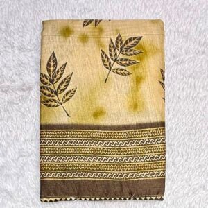 PAPER SILK SAREE VX488