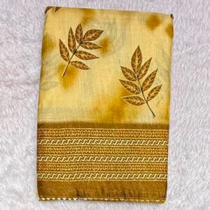 PAPER SILK SAREE VX488
