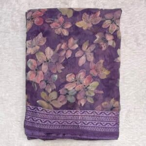 PRINTED SAREE PD907