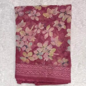 PRINTED SAREE PD907