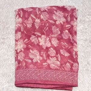 PRINTED SAREE MT22
