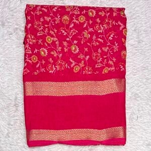 PRINTED SAREE BK100