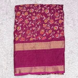 PRINTED SAREE BK100