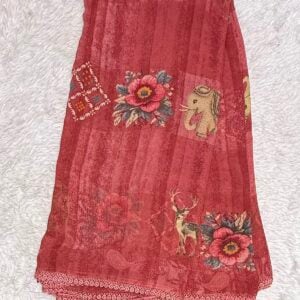 PRINTED SAREE YH203