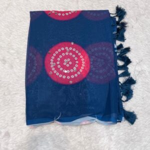 SYNTHETIC SAREE V712