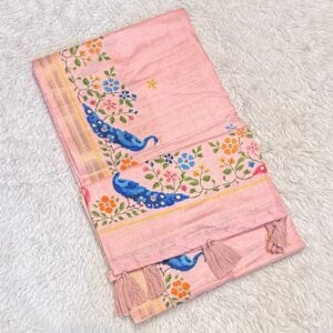 PREMIUM MAHESHWARI SAREE BT79