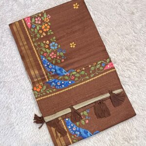 PREMIUM MAHESHWARI SAREE BT79