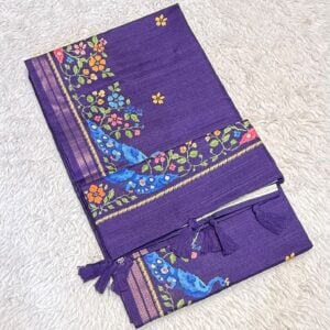 PREMIUM MAHESHWARI SAREE BT79