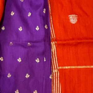 PREMIUM BANARAS SILK SAREE M719 - Image 2