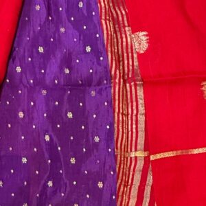 PREMIUM BANARAS SILK SAREE M719 - Image 2