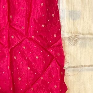 PREMIUM BANARAS SILK SAREE M719 - Image 2