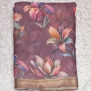 PRINTED SAREE SM17