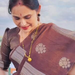 HANDLOOM MAHESHWARI SAREE DR802 - Image 4
