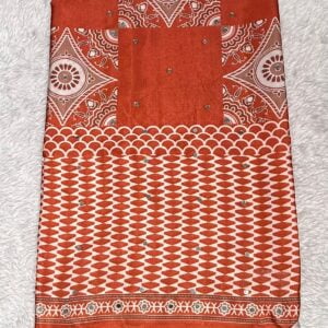 AJRAK PRINT SAREE LF63