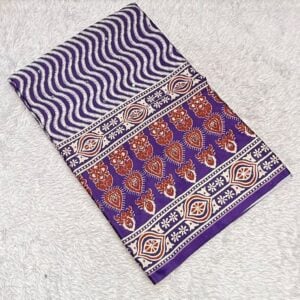 AJRAK PRINT SAREE VH63