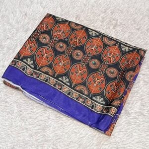 AJRAK PRINT SAREE EM302