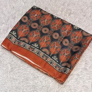 AJRAK PRINT SAREE EM302