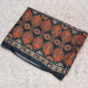 AJRAK PRINT SAREE EM302