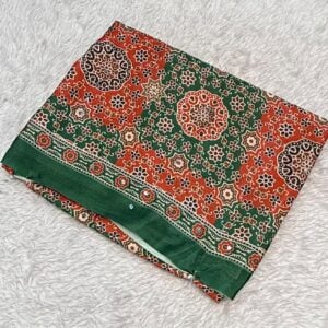 AJRAK PRINT SAREE VD01