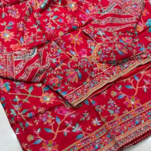 PREMIUM DESIGNER SAREE SM131 - Image 3
