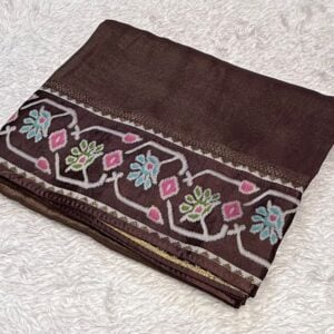 PREMIUM PATOLA SAREE T985