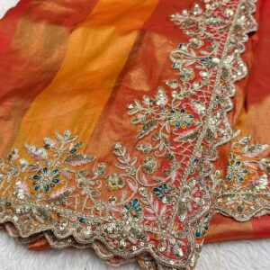 BRIDAL DESIGNER SAREE BH88 - Image 3