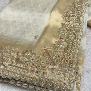 BRIDAL COLLECTION DESIGNER SAREE NM2 - Image 3