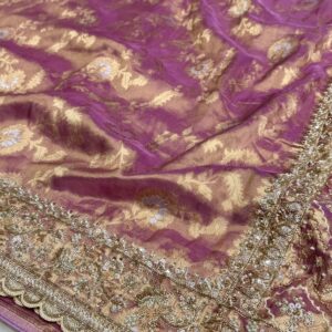 BRIDAL COLLECTION DESIGNER SAREE AS137 - Image 3