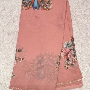 PRINTED SAREE NS99