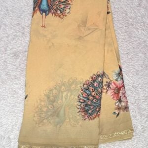 PRINTED SAREE NS99