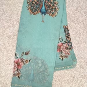PRINTED SAREE NS99