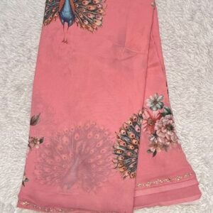 PRINTED SAREE NS99