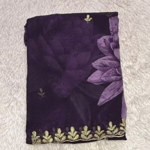 DAILY WEAR 3D PRINTED SAREE RD89