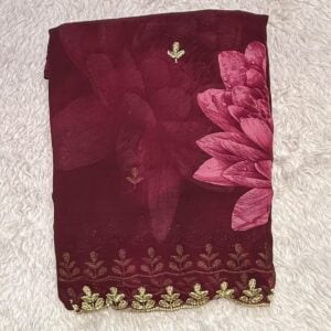 DAILY WEAR 3D PRINTED SAREE RD89