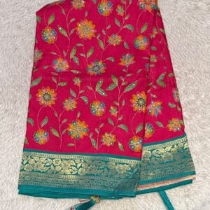 PREMIUM PAKSHMINA SILK SAREE FD96