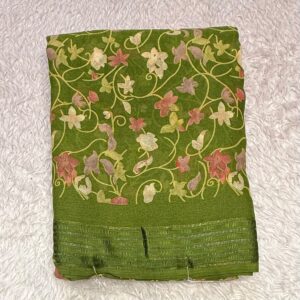 PRINTED SAREE HK58