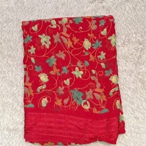 PRINTED SAREE HK58