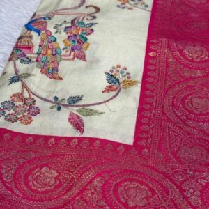 KASHMIRI WEIVING SAREE GB55 - Image 2