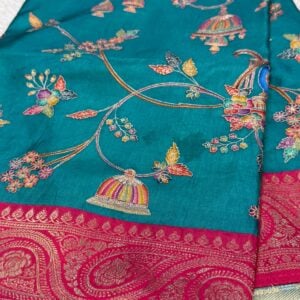 KASHMIRI WEIVING SAREE GB55 - Image 2