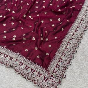 Alternative view of BRIDAL NAUVAR SAREE BN98