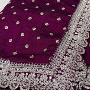 Alternative view of BRIDAL NAUVAR SAREE BN98